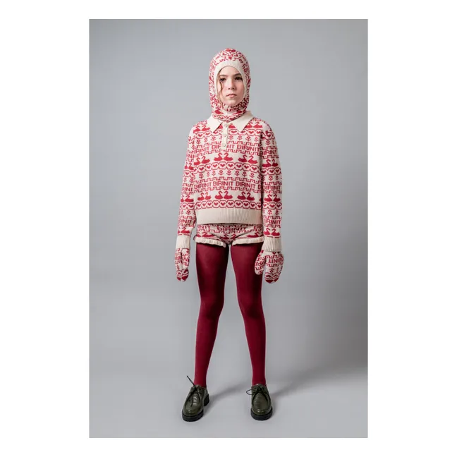 Merino Wool Duck Shorts | Burgundy