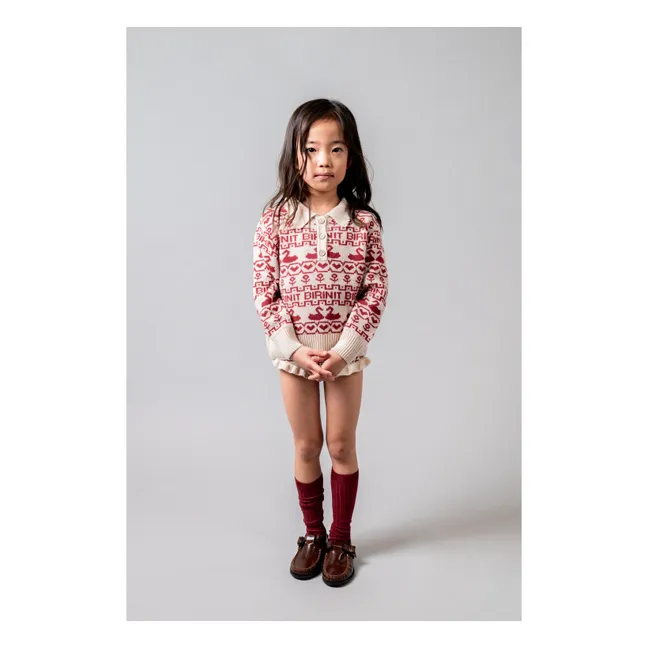 Merino Wool Duck Shorts | Burgundy