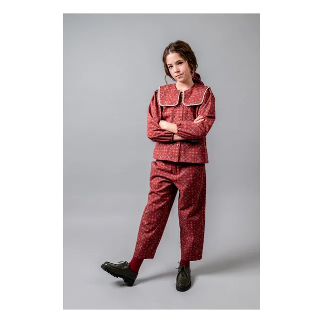 Pantalon Ribera Coton Bio | Bordeaux