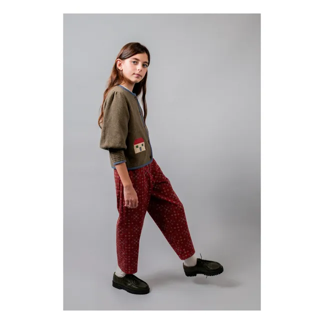 Pantalon Ribera Coton Bio | Bordeaux
