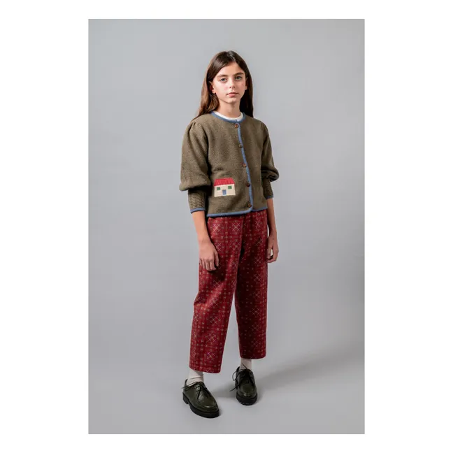 Pantalon Ribera Coton Bio | Bordeaux