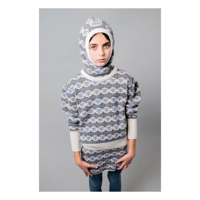 Cagoule Julieta Laine Merinos | Bleu