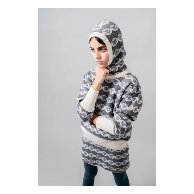Cagoule Julieta Laine Merinos | Bleu