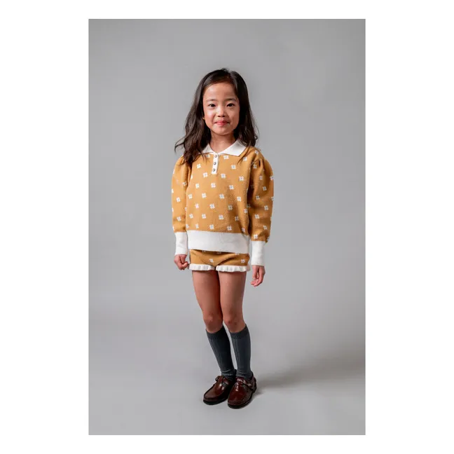 Floral shorts | Mustard