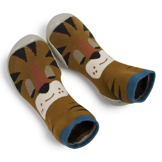 Tigger slippers | Camel