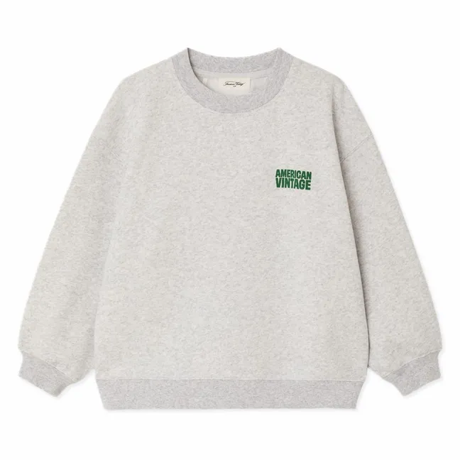 Sweat Baptown  | Gris chiné