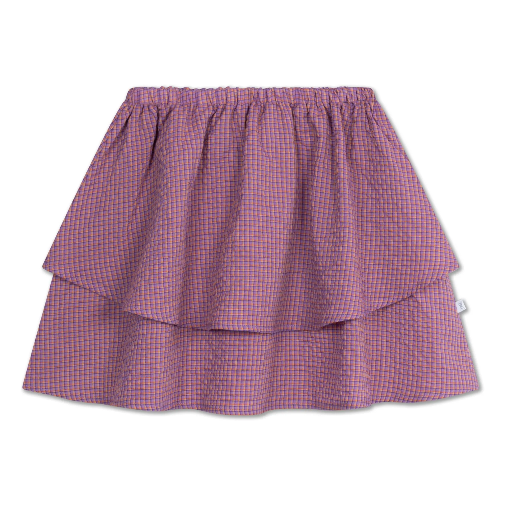 Repose Ams Mauve Ava Carreaux Skirt