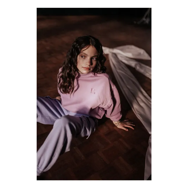 Jogger Cargo Bio-Baumwolle | Violett