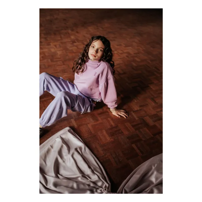 Jogger Cargo Bio-Baumwolle | Violett