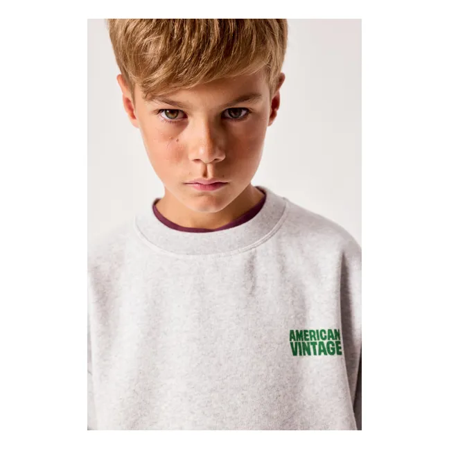 Sweat Baptown  | Gris chiné
