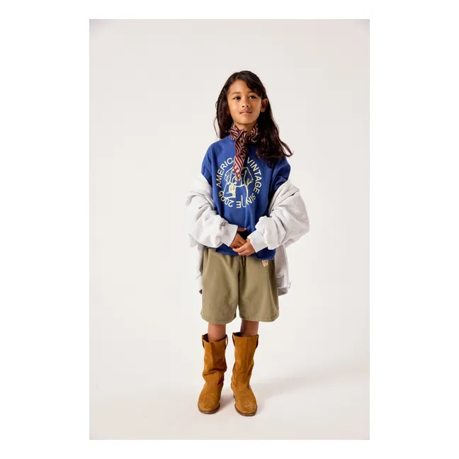 Baptown Zip-Up Sweatshirt | Heather grey