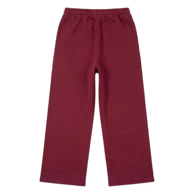 Jogger Tulip Coton Bio | Rouge cerise