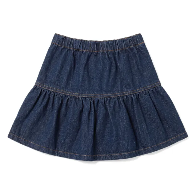 Jupe à Pont Ema | Bleu jean