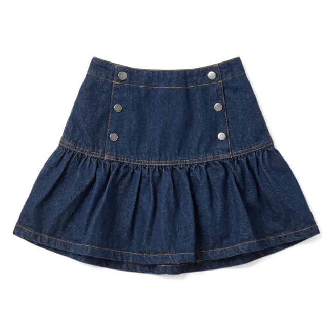 Jupe à Pont Ema | Bleu jean