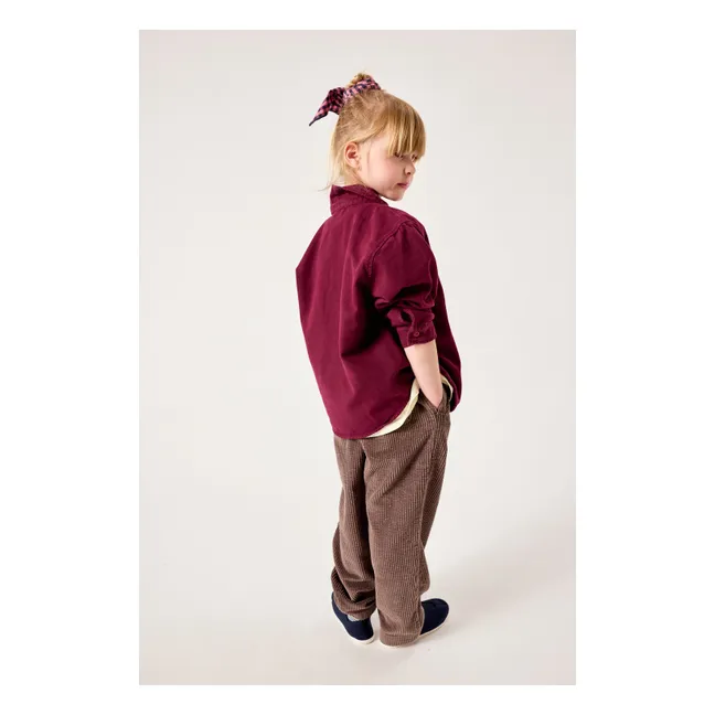 Lycaz Shirt | Burgundy