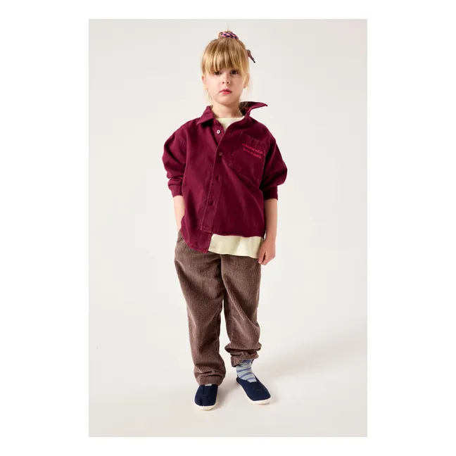Lycaz Shirt | Burgundy