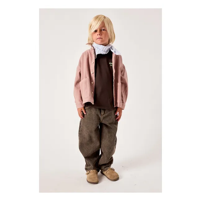 Chemise Lofway Denim | Rose chiné
