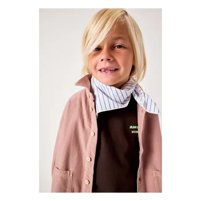 Chemise Lofway Denim | Rose chiné