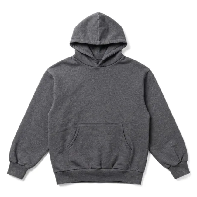 Sudadera Kingswood de algodón orgánico | Gris Jaspeado
