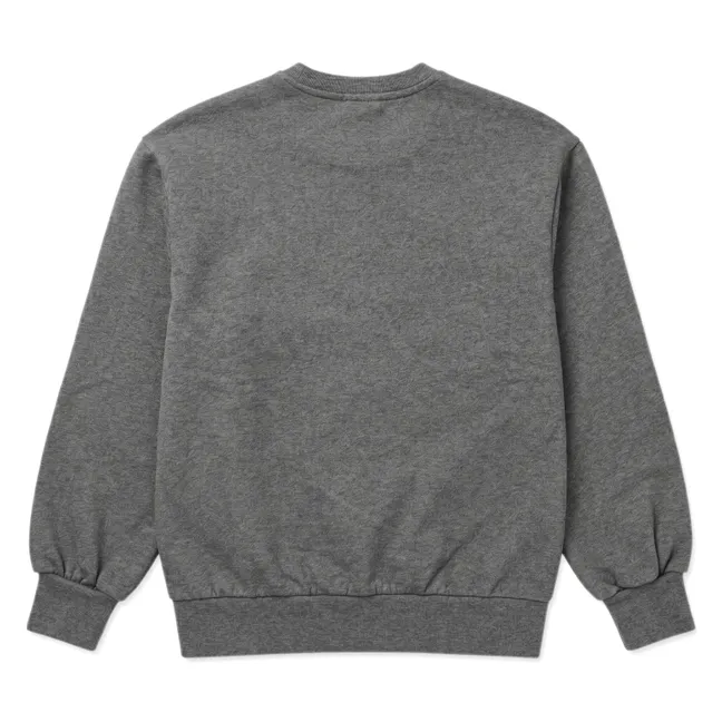Sweat Borough Coton Bio | Gris chiné