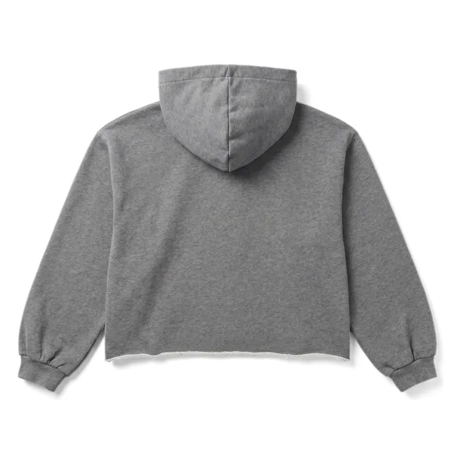 Sweat Capuche Mayflower Coton Bio | Gris chiné