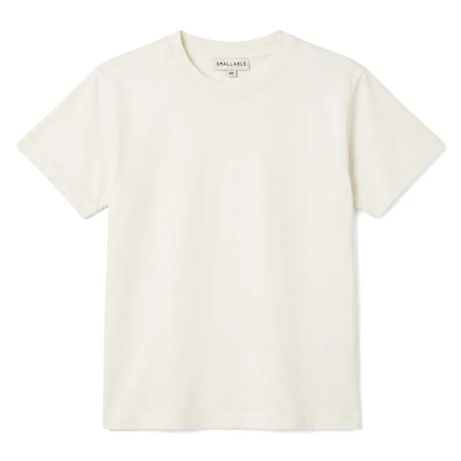 T-shirt Hillcrest Coton Bio | Blanc