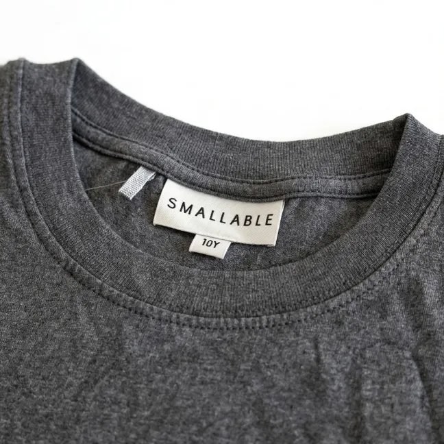 T-shirt Hillcrest Coton Bio | Gris chiné