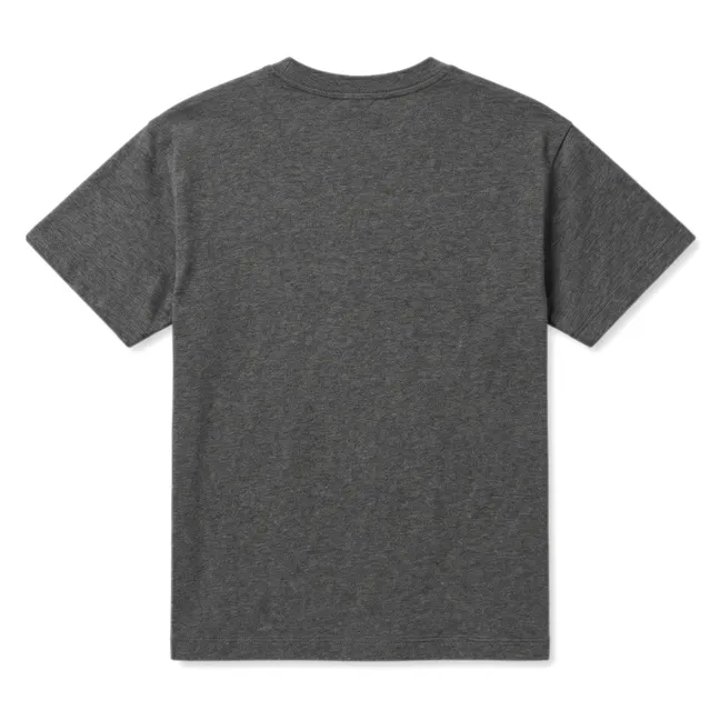 Camiseta Hillcrest de algodón orgánico | Gris Jaspeado