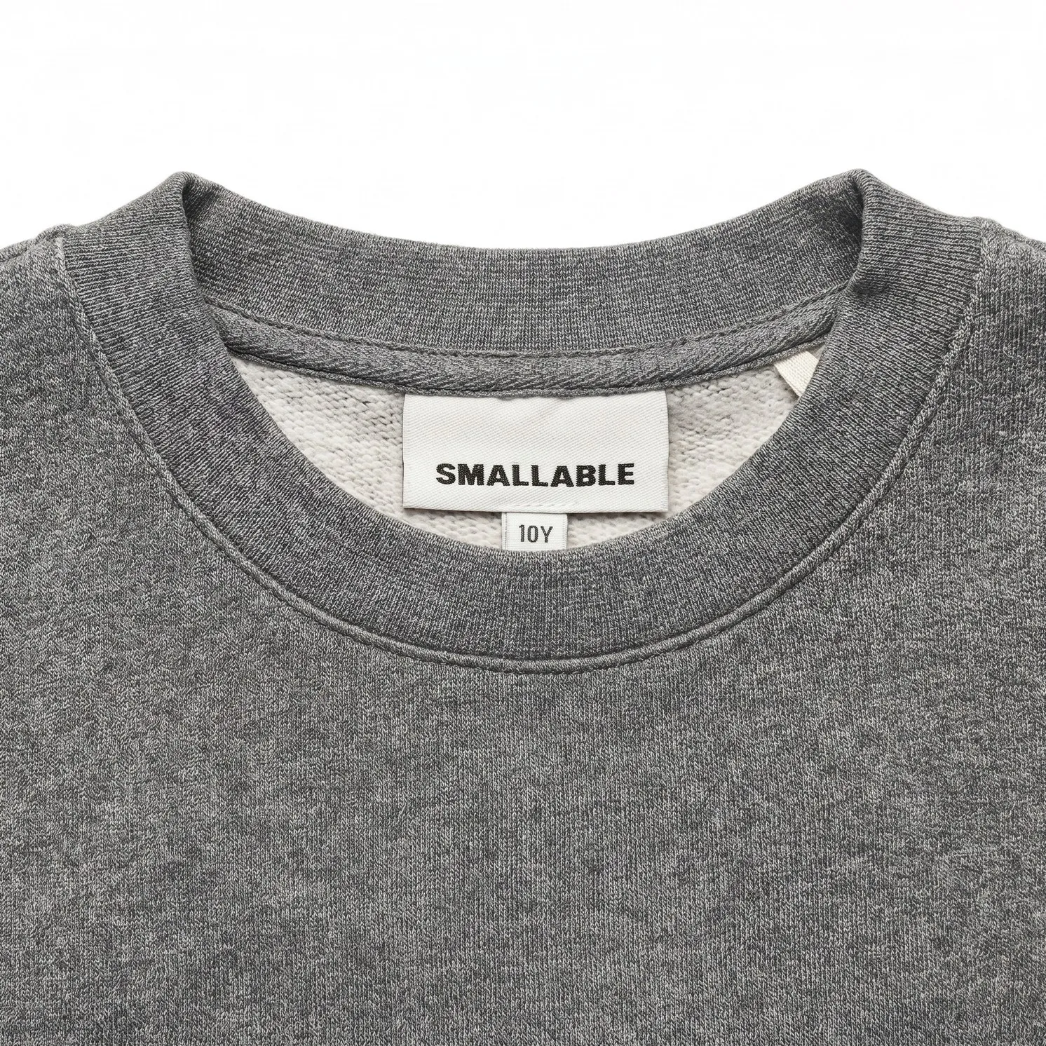 Sweat Kensington Coton Bio | Gris chiné- Image produit n°4