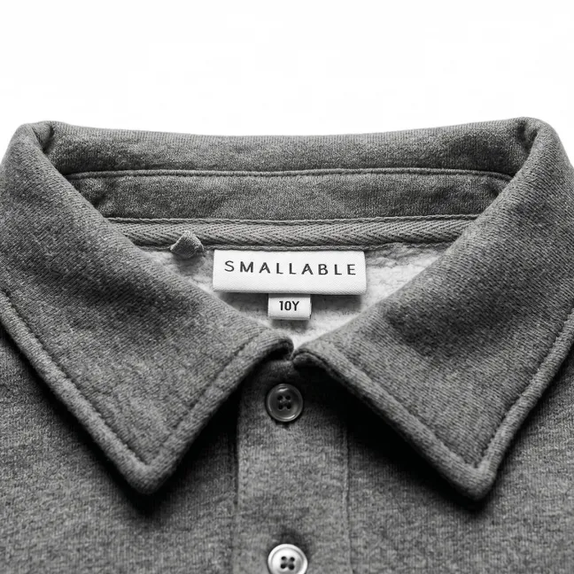 Polo Langford Coton Bio | Gris chiné