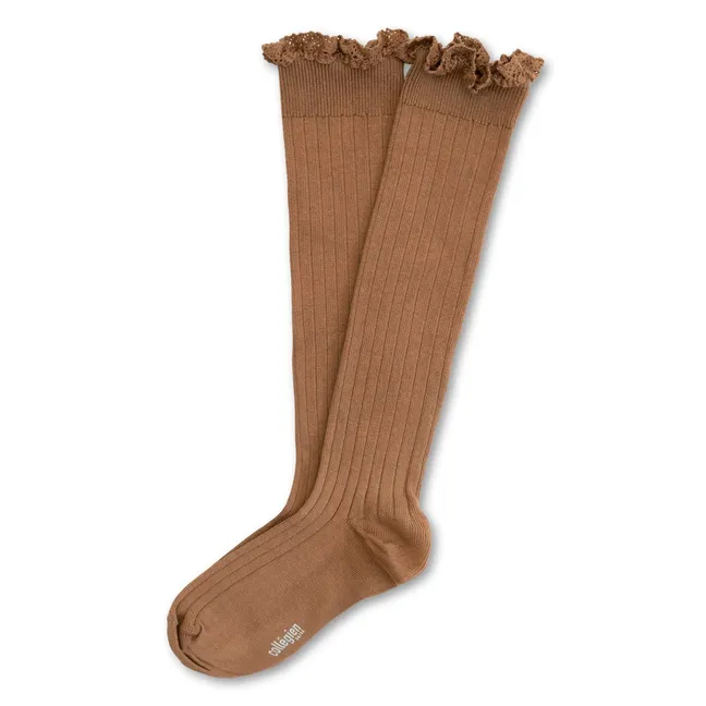 Chaussettes Joséphine | Marron