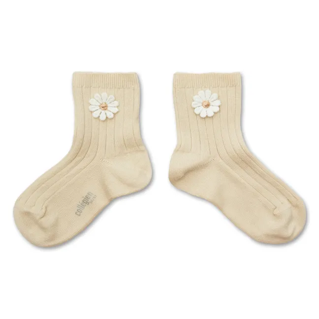 Chaussettes Bérénice | Blanc cassé