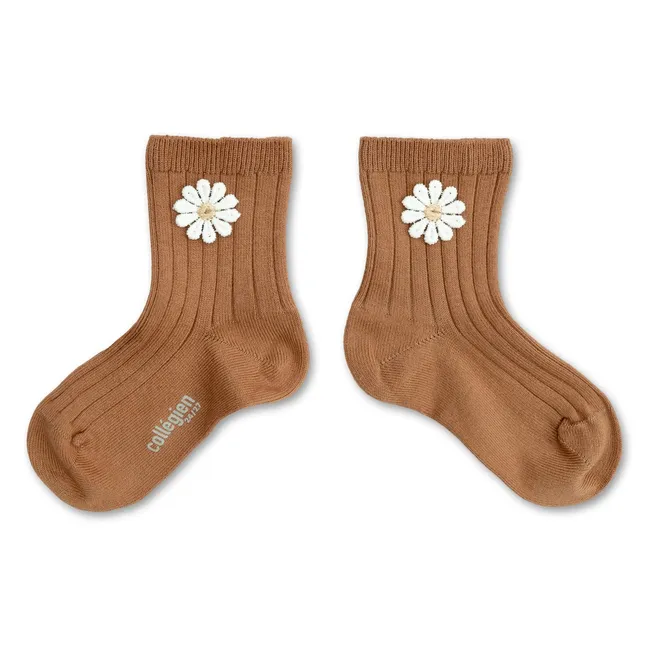 Chaussettes Bérénice | Marron