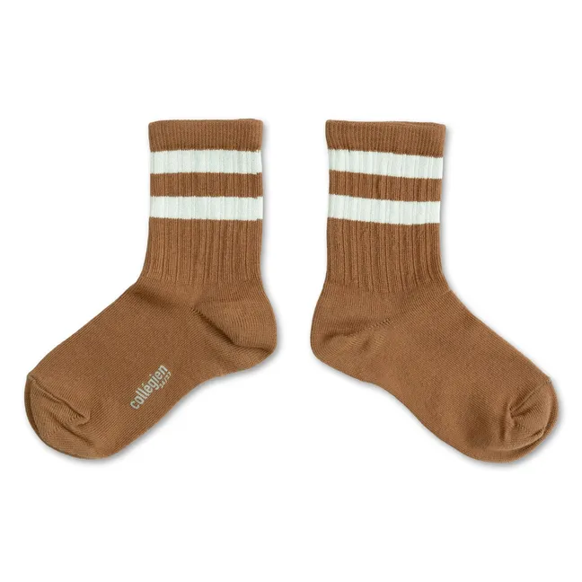 Chaussettes Nico | Marron