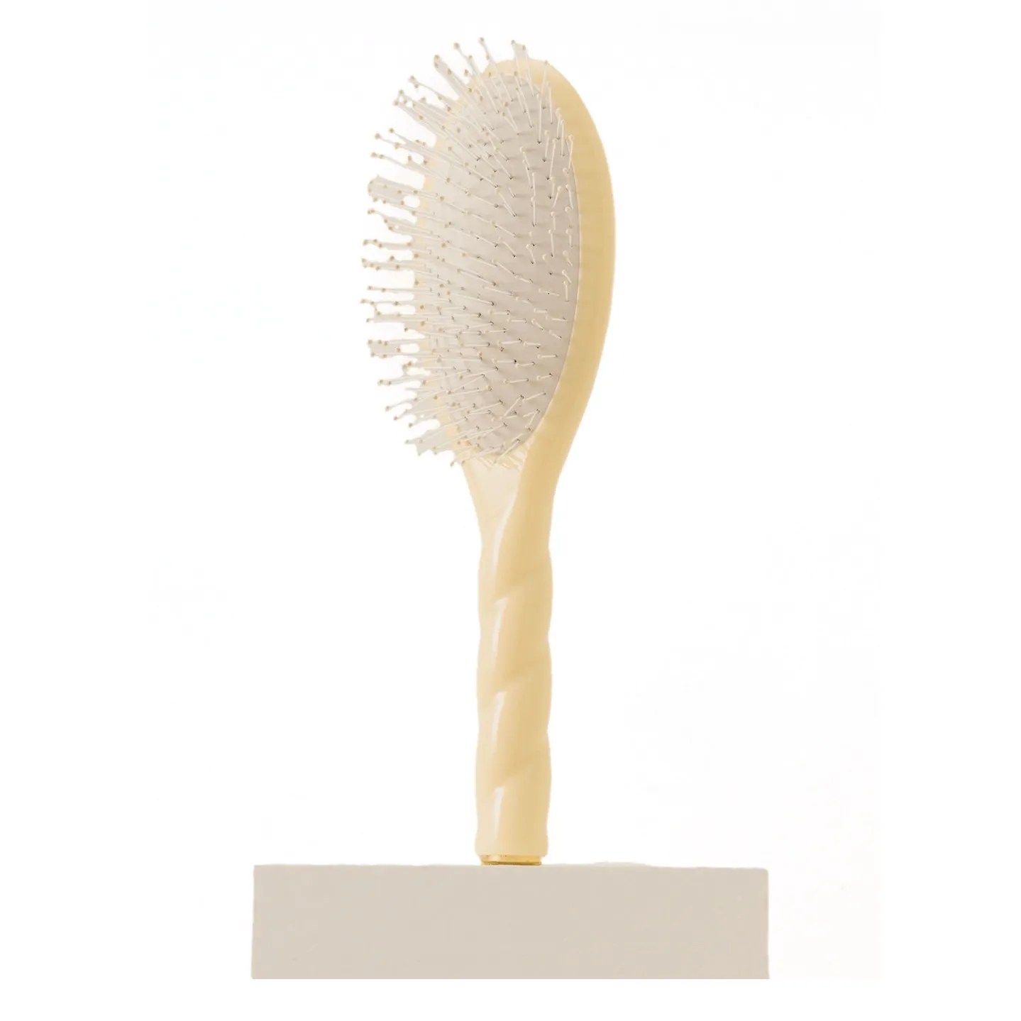 Brosse à cheveux La Miracle N°04 - Démêlante et massante | Ivoire- Image produit n°1