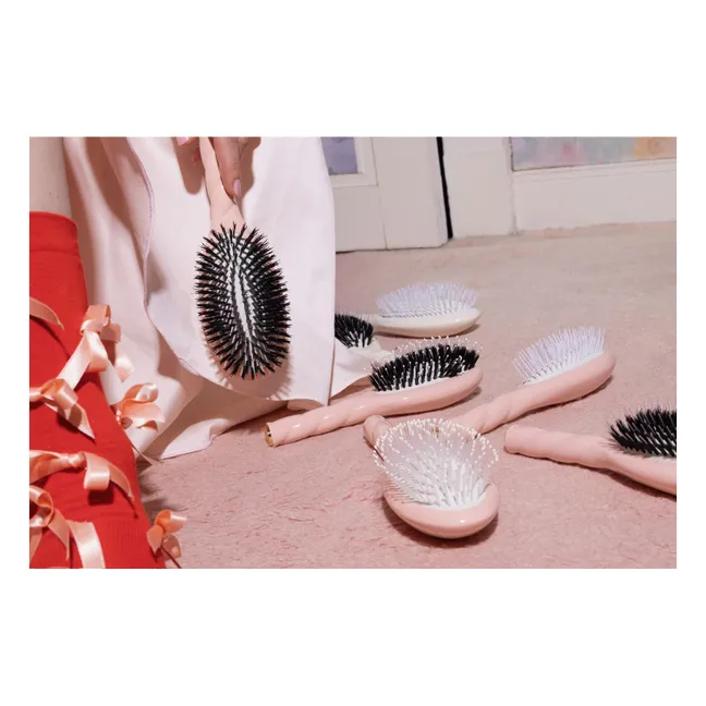 Cepillo para el pelo L'Universelle n.º 01 - Cuidado y brillo | Rosa empolvado
