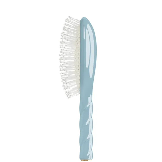 Brosse à cheveux La Miracle N°04 - Démêlante et massante | Bleu ciel
