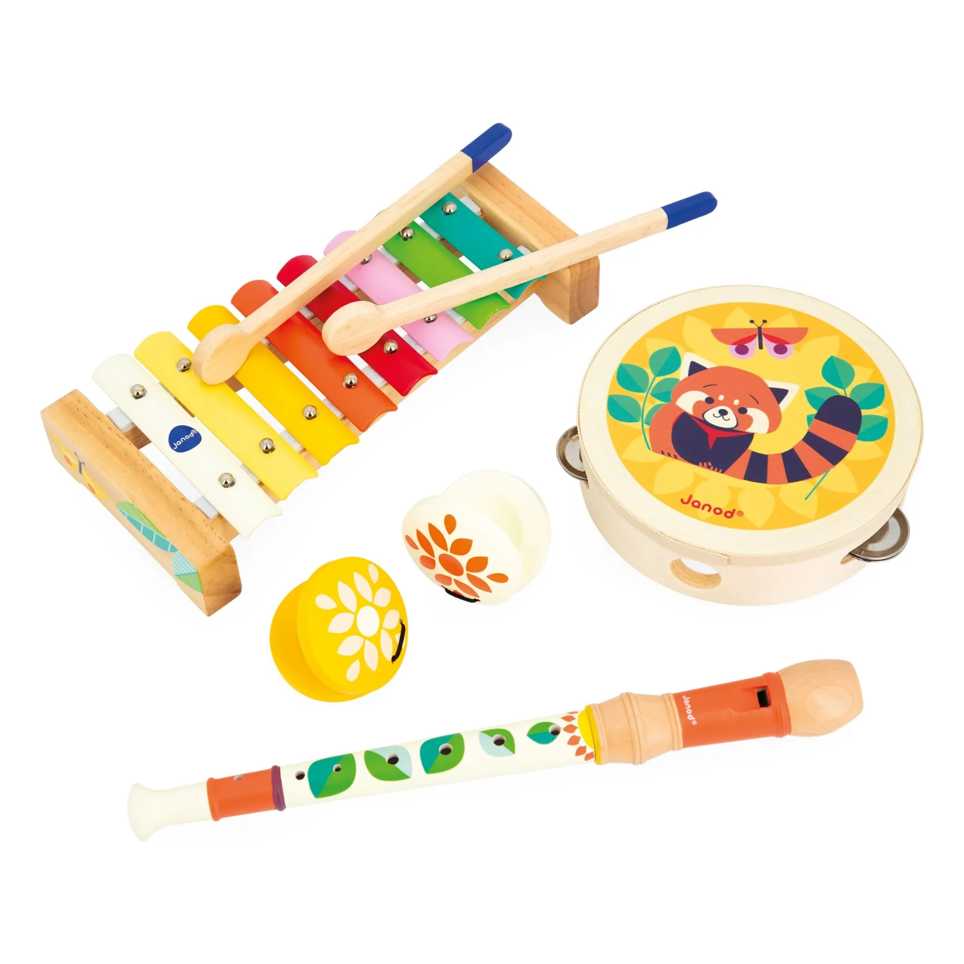 Janod Multicoloured Set 4 Instruments Gioia