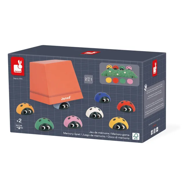 Juego de memoria - Mariquitas