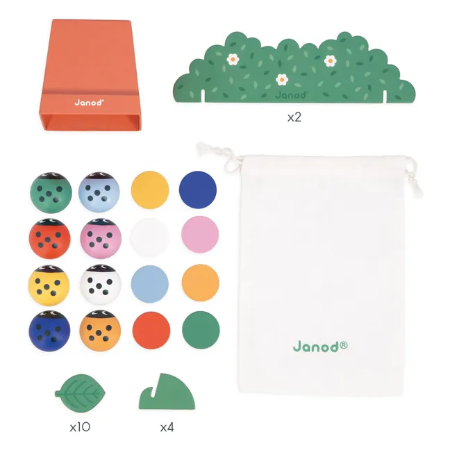 Juego de memoria - Mariquitas