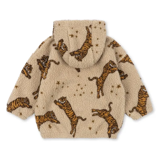 Veste Façon Sherpa Jody Tigres | Beige