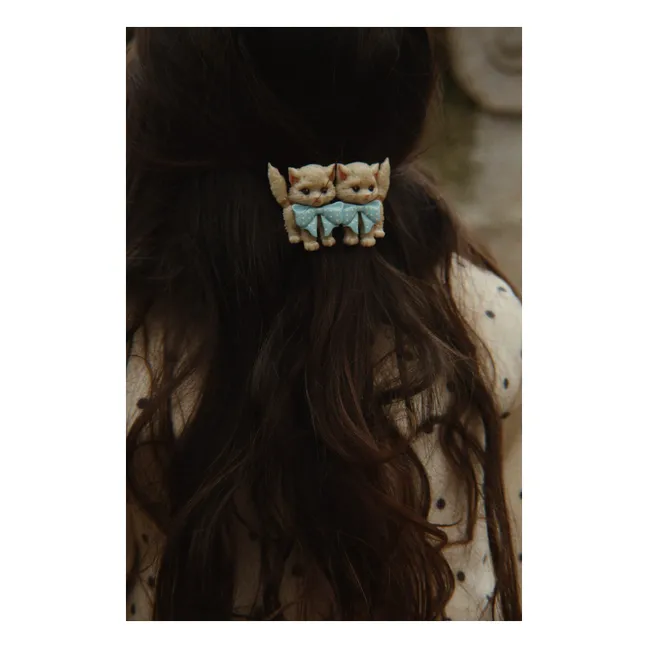 Barrette Chats | Beige