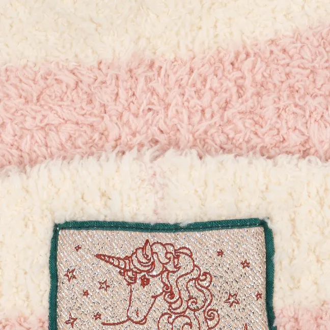 Bonnet Duveteux Softy Licorne | Rose