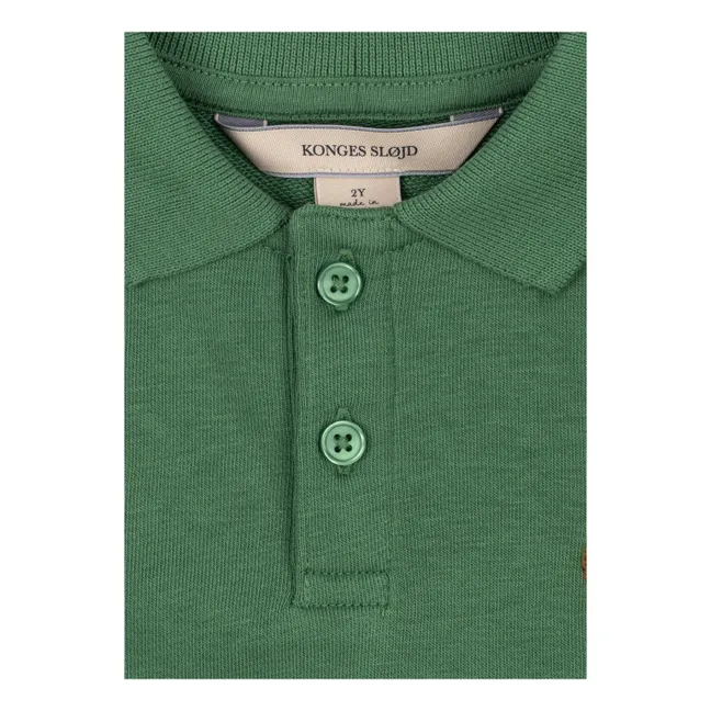 Polo Spotty Chiot Coton Bio | Vert