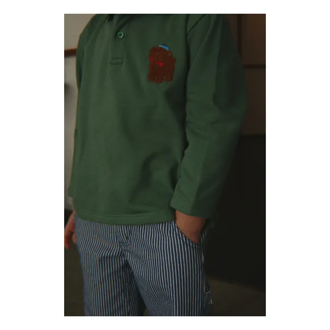 Polo Spotty Chiot Coton Bio | Vert
