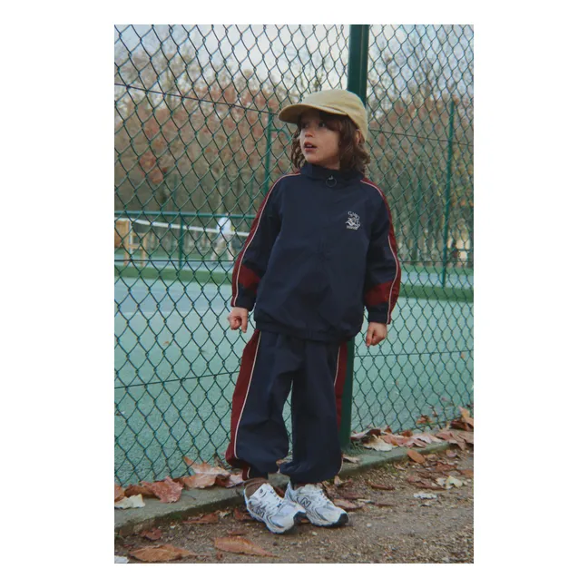 Acty Zipper Jacket | Navy blue