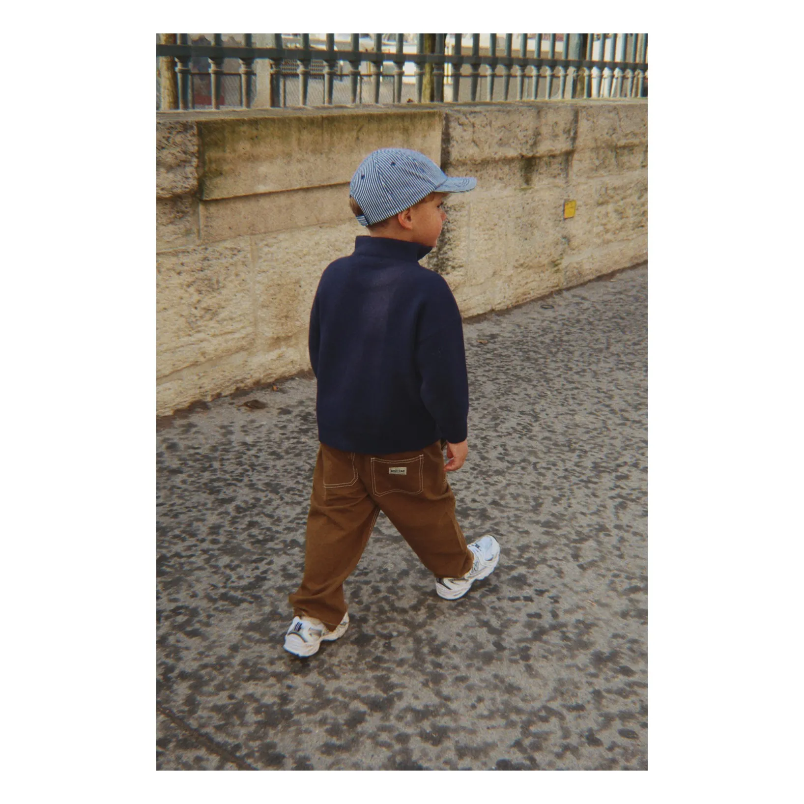Sweat Zippé Mano | Bleu nuit- Image produit n°1