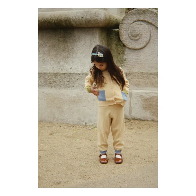 Pantalon Colletti Laine | Jaune