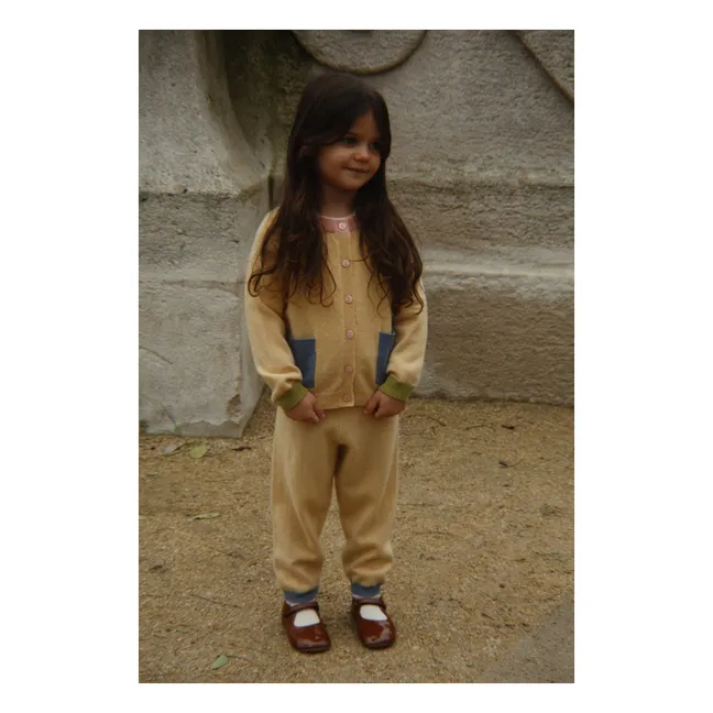 Pantalon Colletti Laine | Jaune