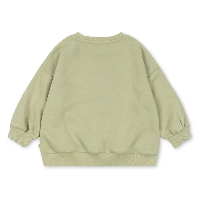 Lou Tigres Organic Cotton Sweatshirt | Sage